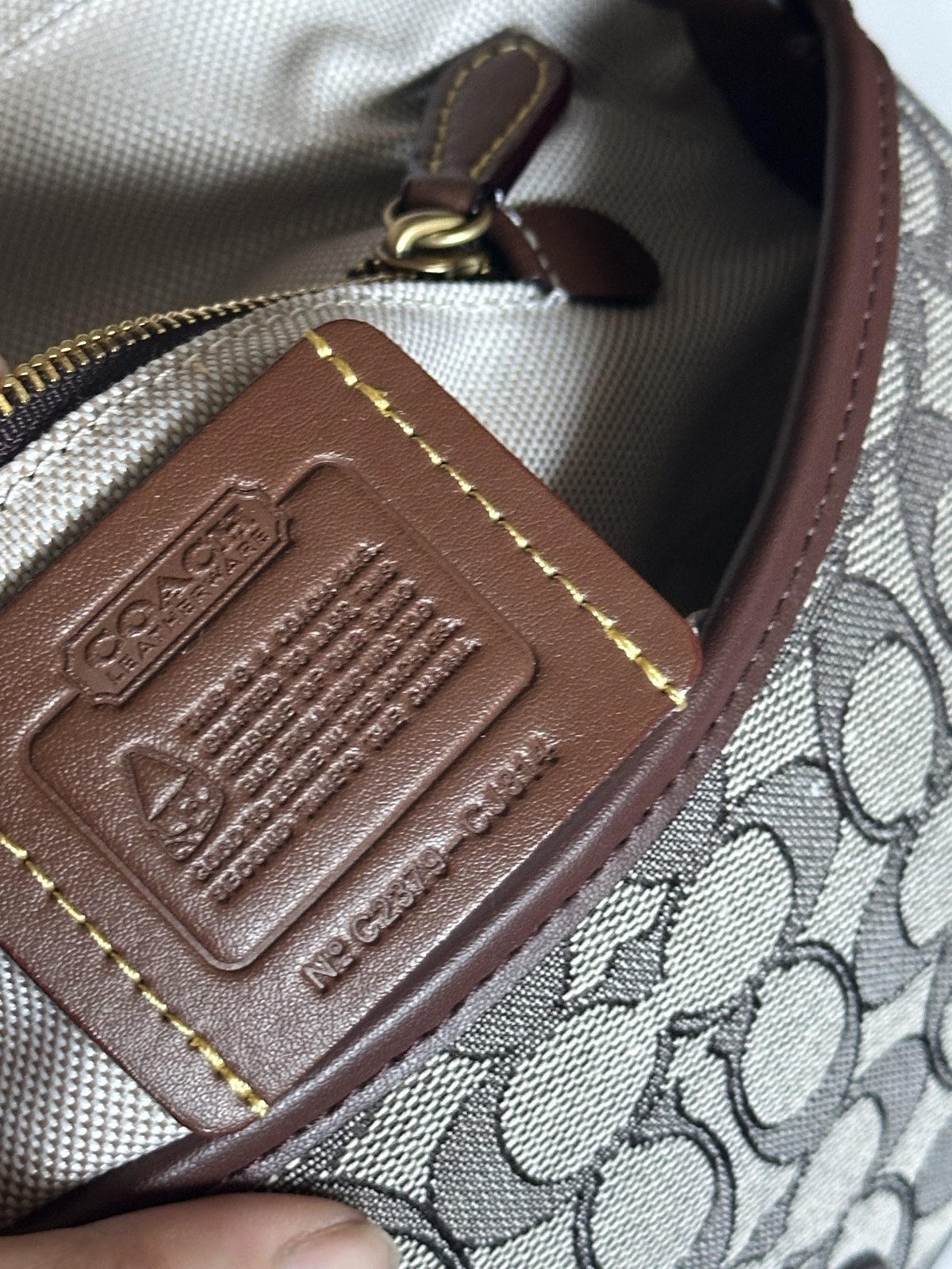 soho 90s Hand bag brown