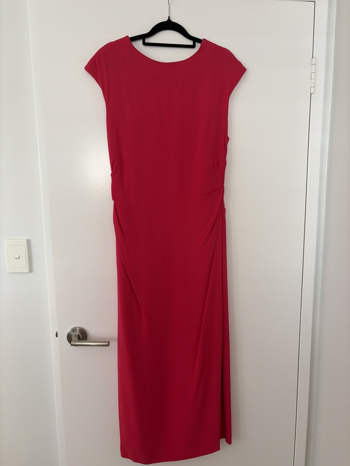 , long cocktail dress.