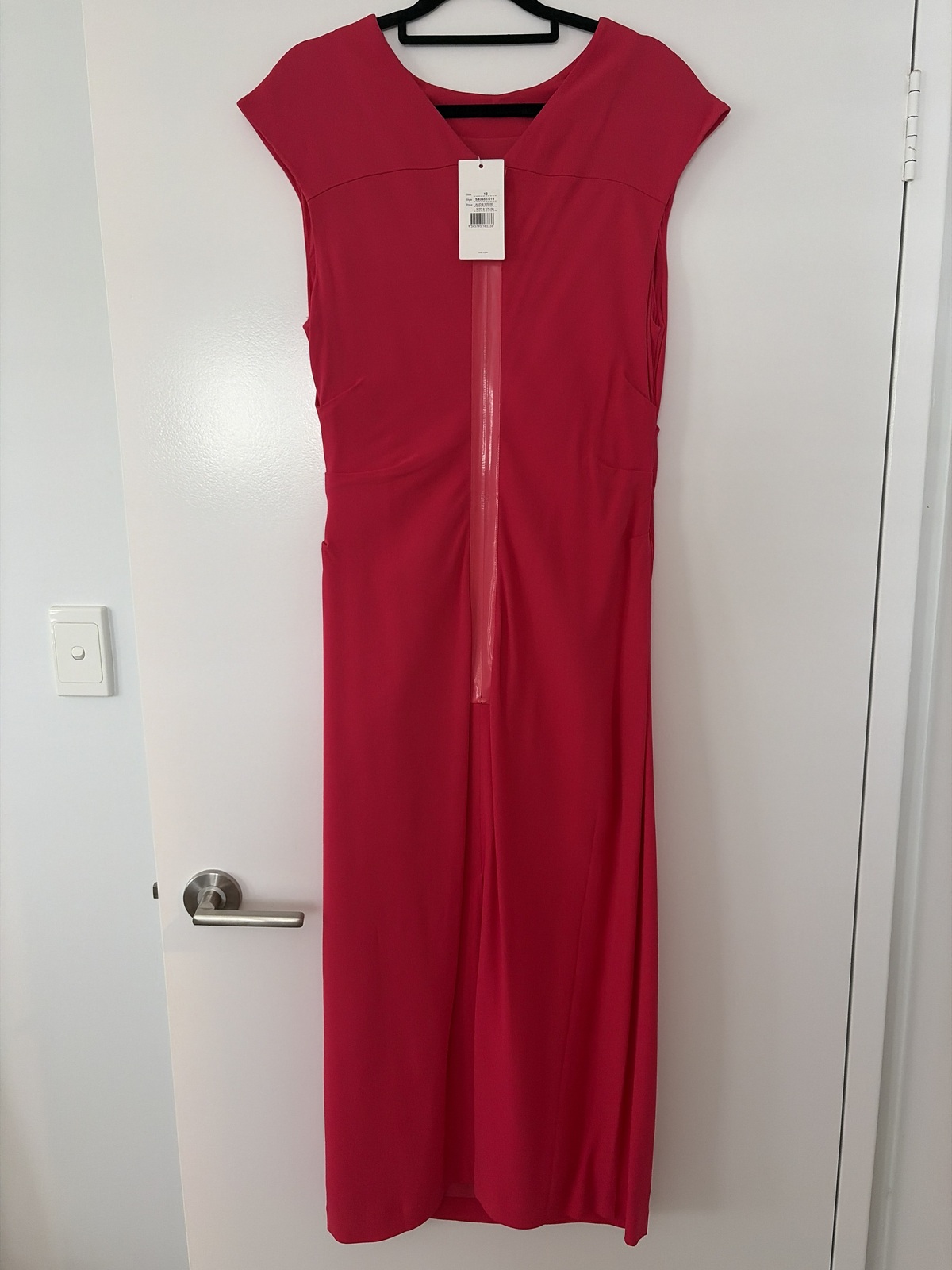 , long cocktail dress.