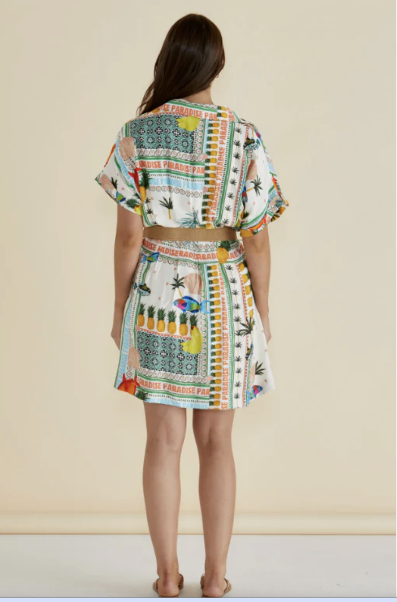 Archer Dress - Paradise Print