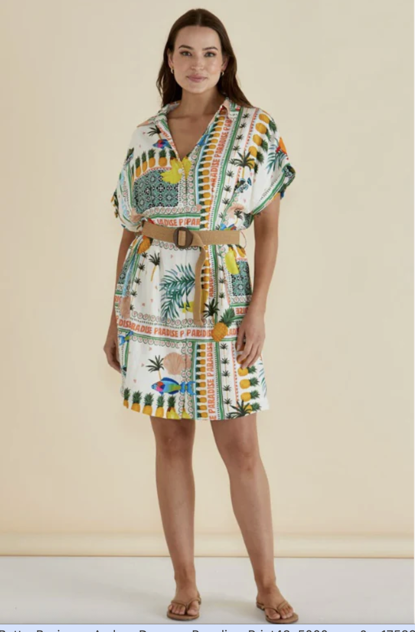 Archer Dress - Paradise Print