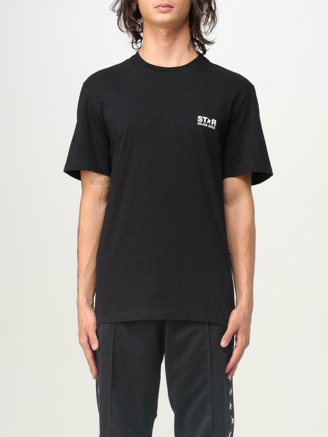 Star Golden Goose Logo Tee - Black / S EU