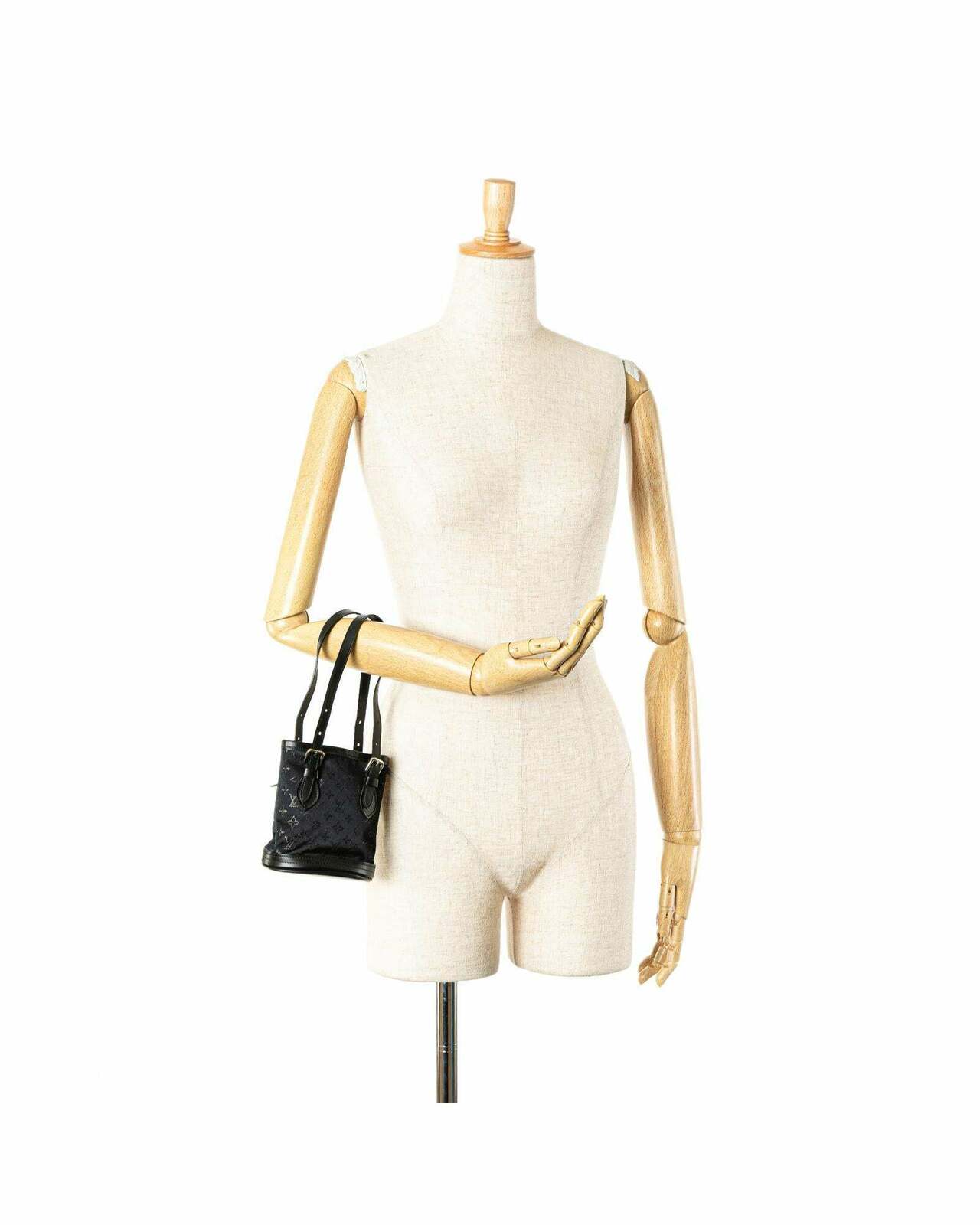 Bucket Bag Monogram Canvas - Black / One Size