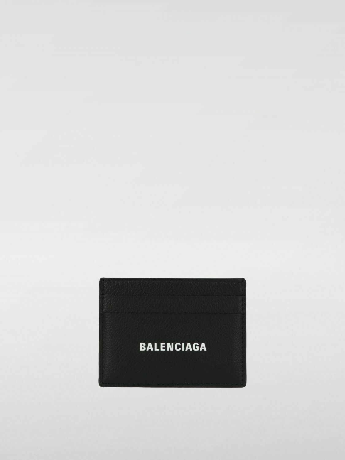 Classic Card Holder Leather Wallet - White / U EU