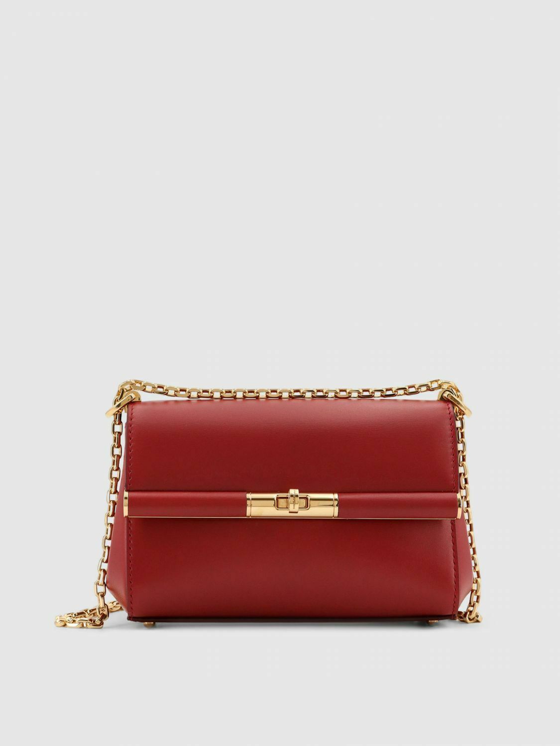 Sicily Small Leather Handbag - Red / U EU