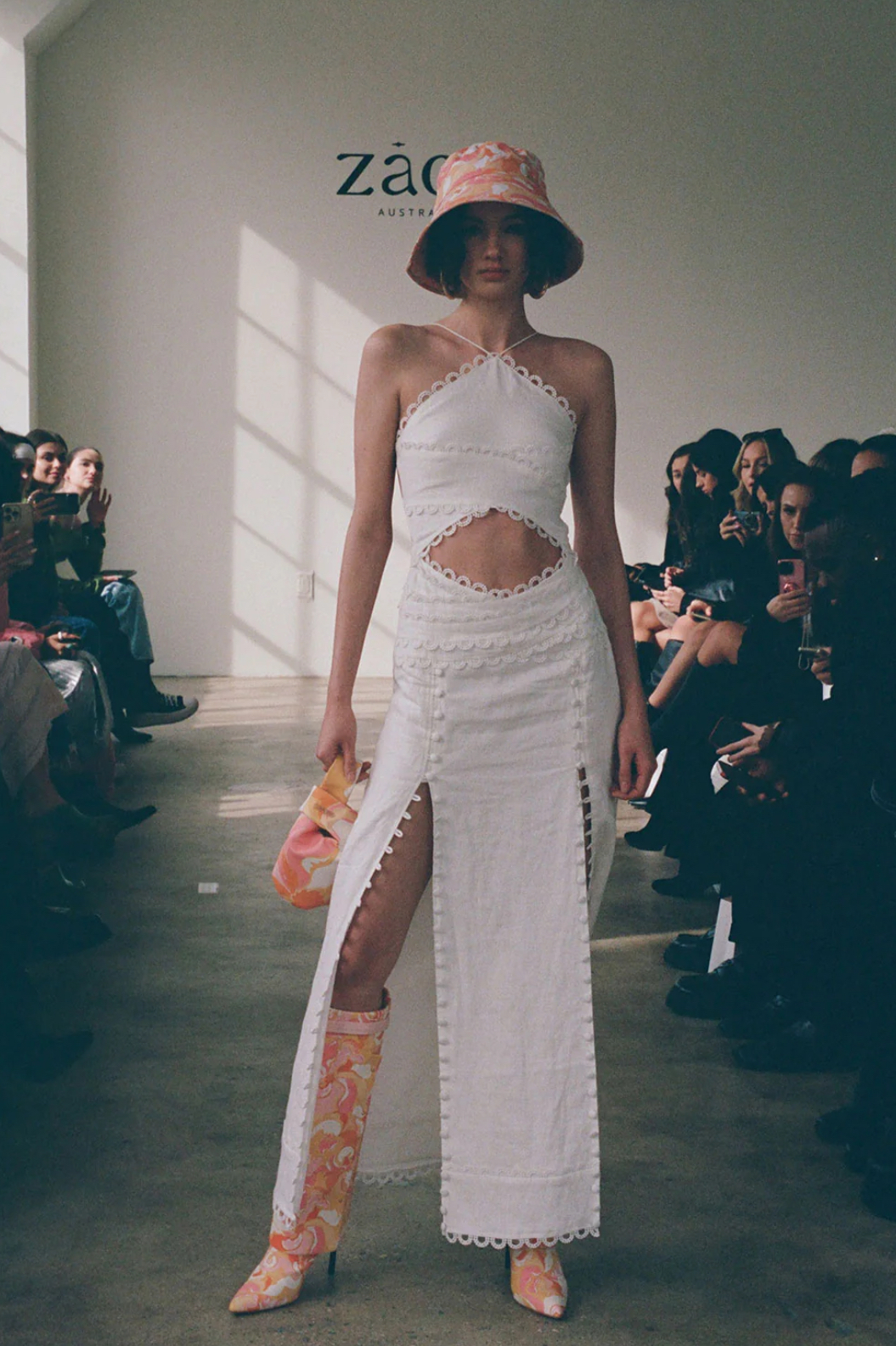 ZACO Terra White Linen Dress 