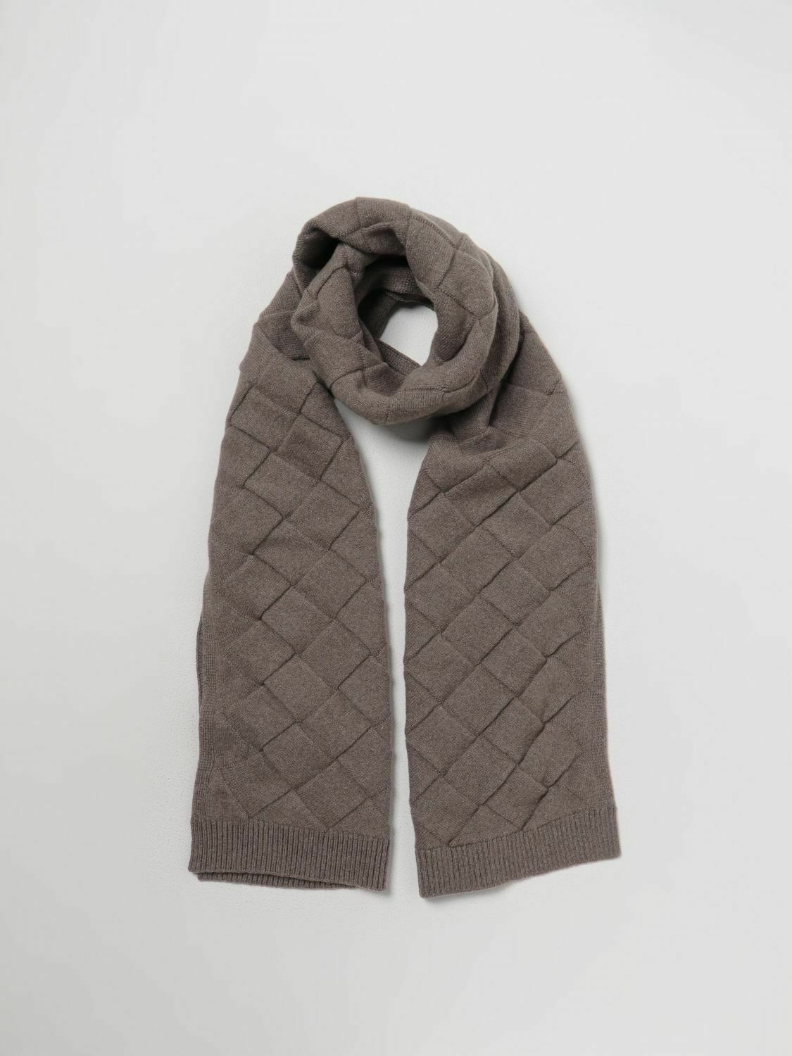 Woven Cashmere Scarf - Navy / U EU