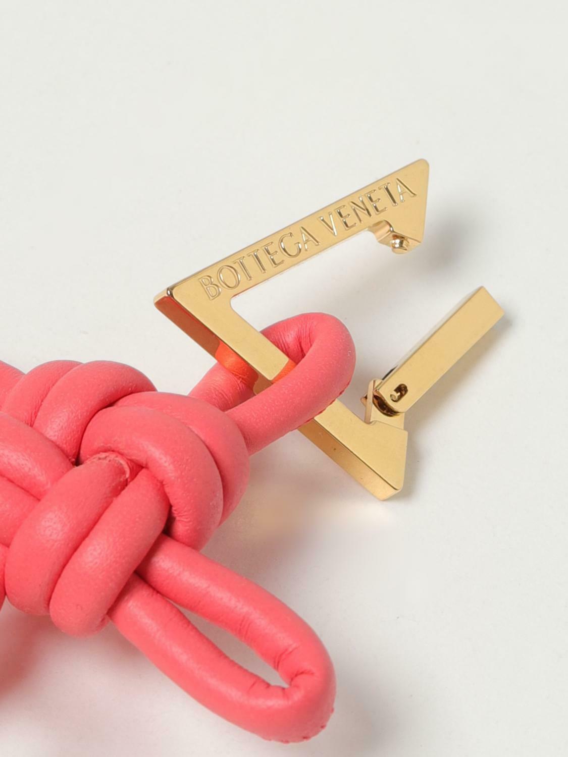 Knotted Leather Keychain - Blue / U EU