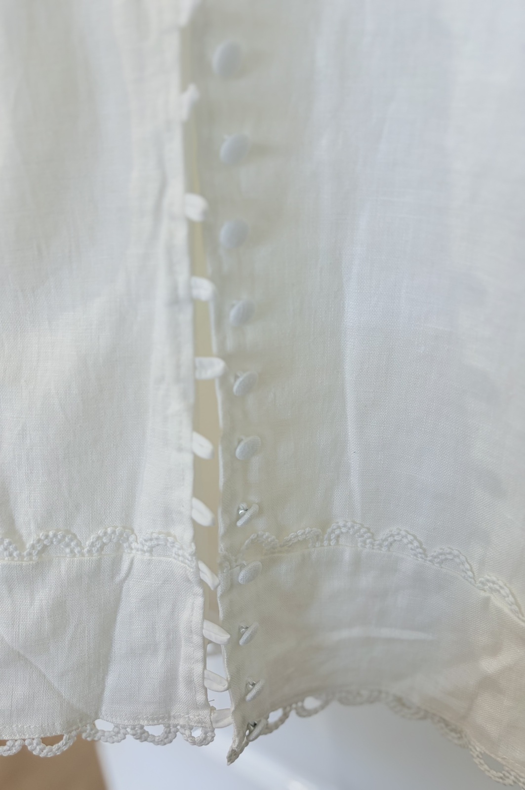 ZACO Terra White Linen Dress 