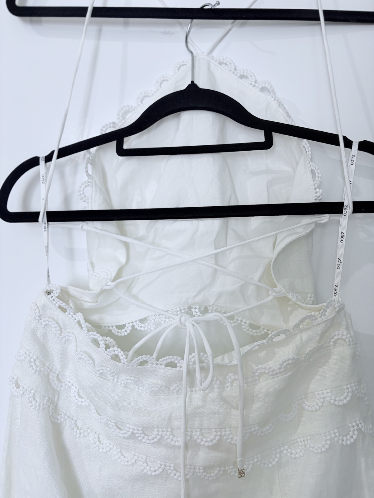 ZACO Terra White Linen Dress 