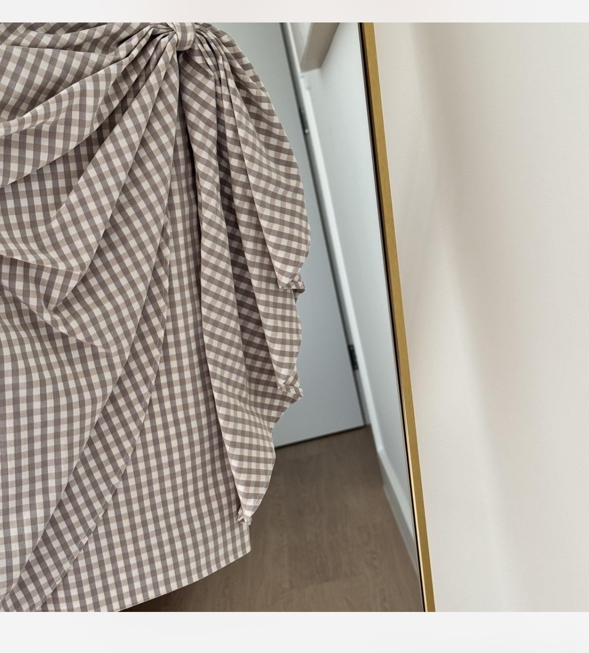 STRAPLESS WRAP MINI DRESS