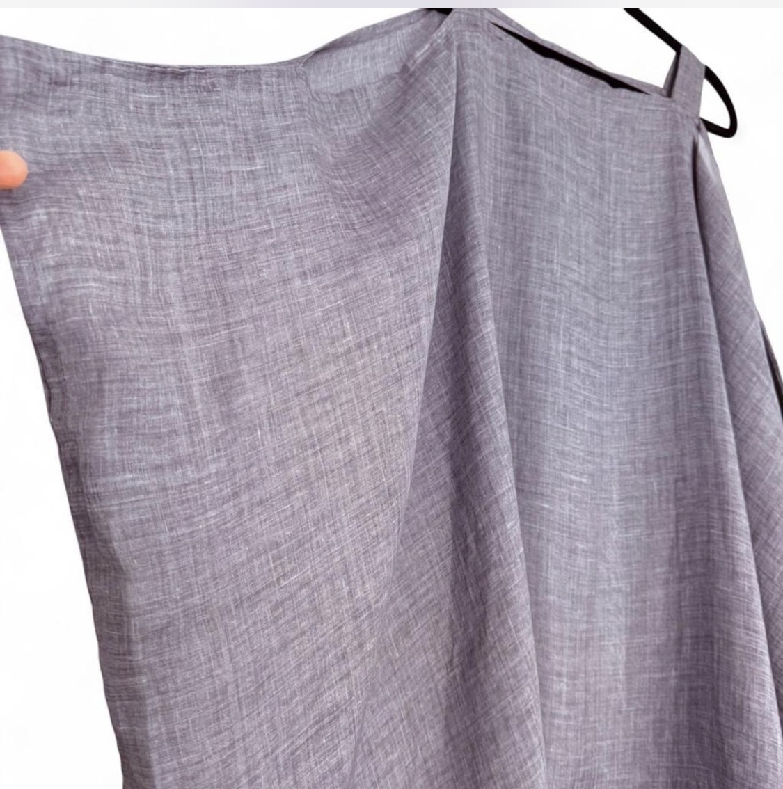 Charcoal linen Kaftan