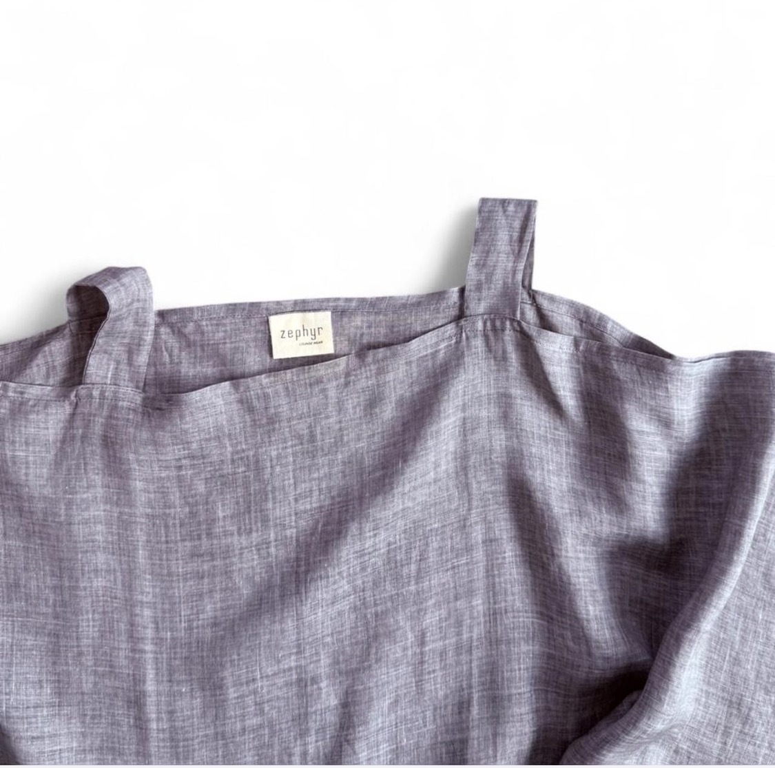 Charcoal linen Kaftan