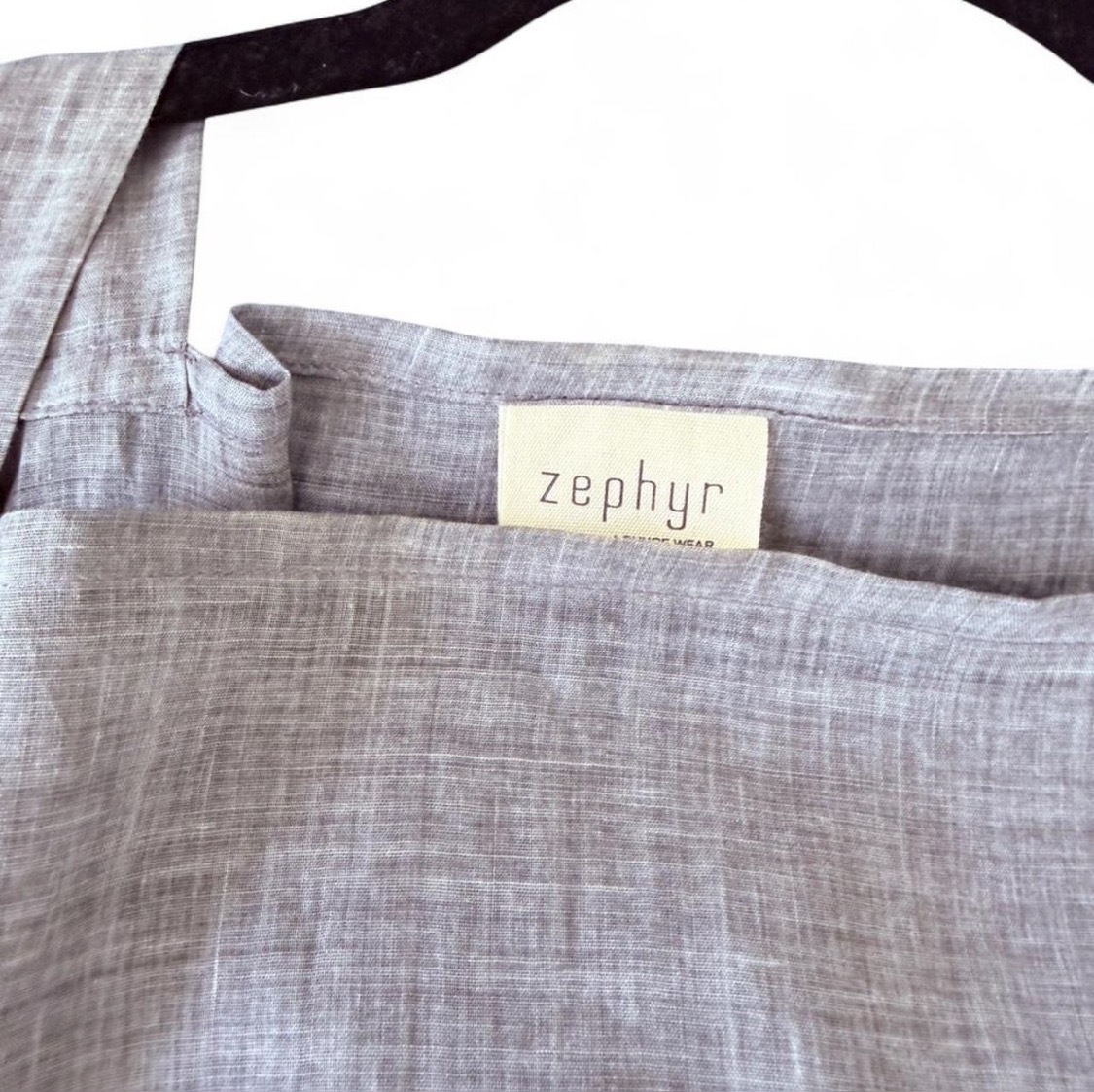 Charcoal linen Kaftan