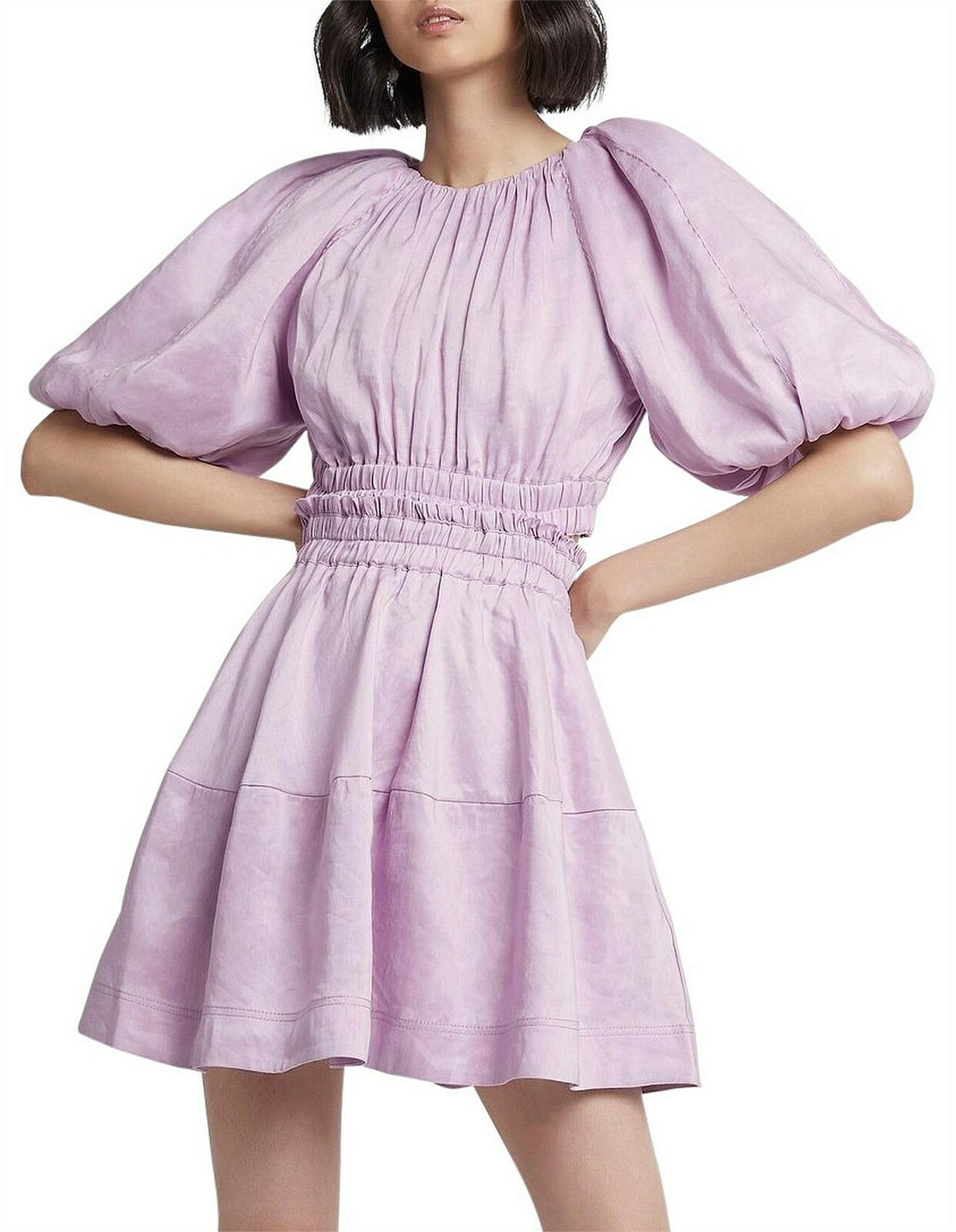 Purple Solitude Cutout Mini Dress Size 8