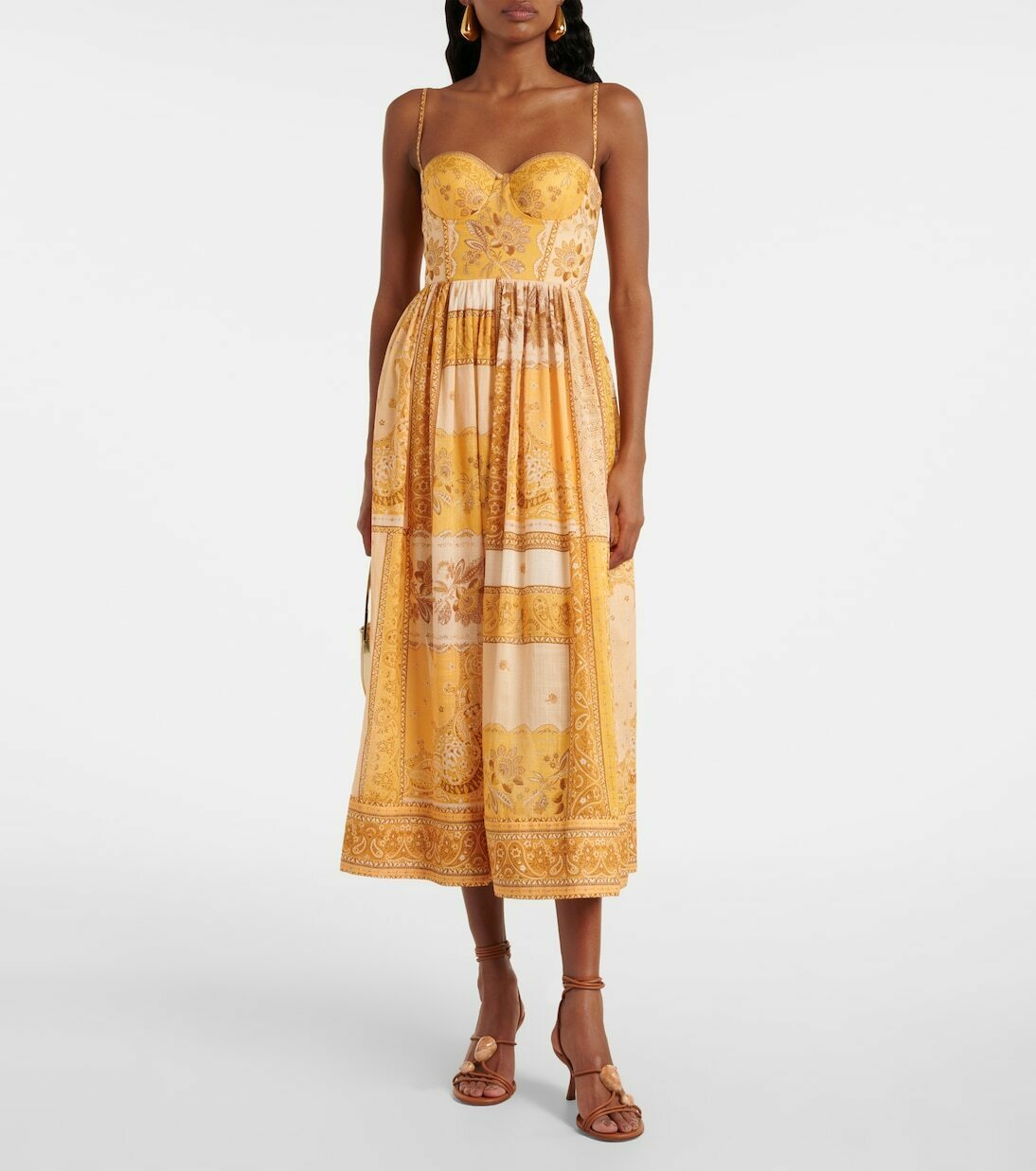 Lucky Corset Midi Dress 