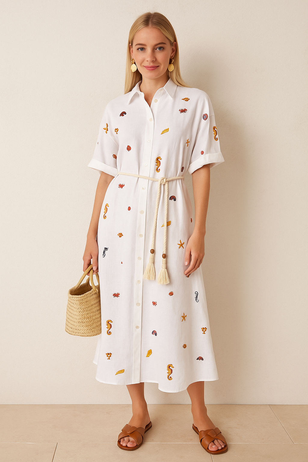 under sea shirt dress 