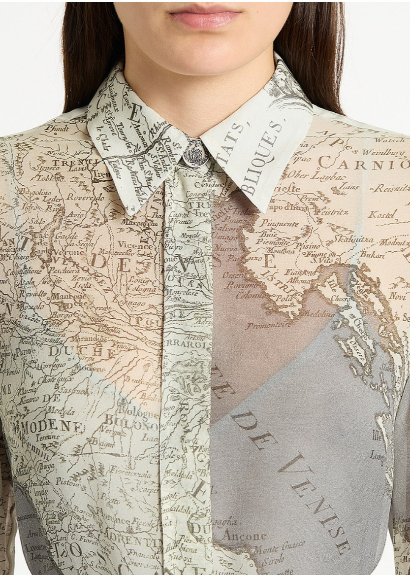 never worn silver italia dress With tags. Belt, slip included