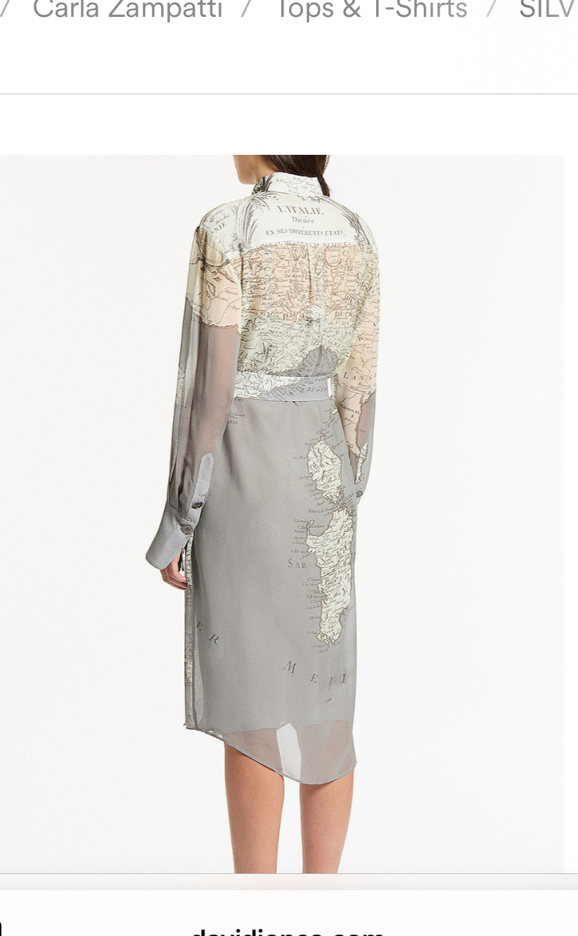 never worn silver italia dress With tags. Belt, slip included