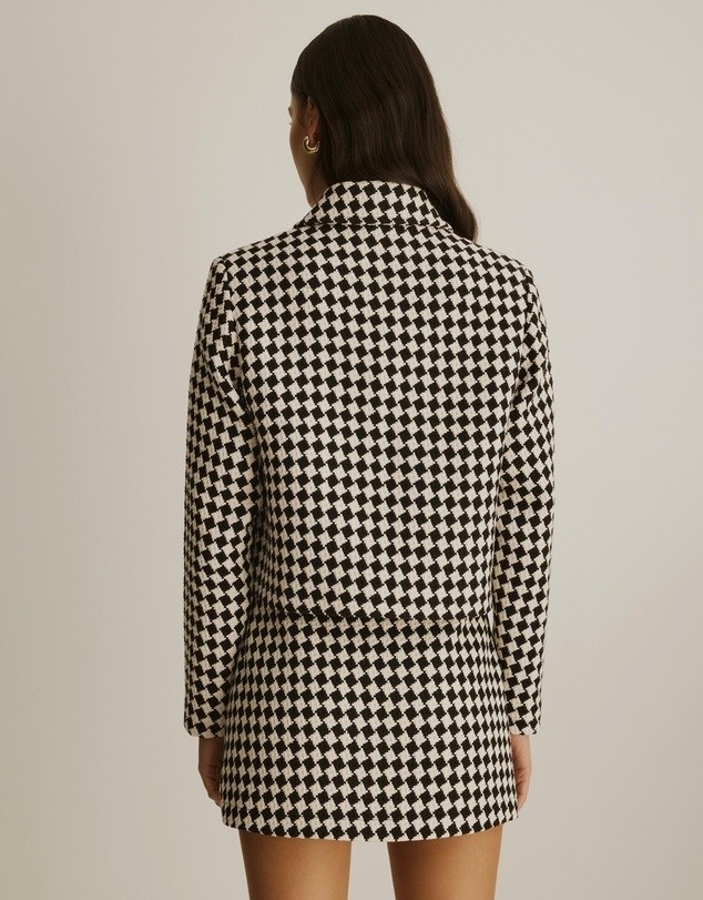 Sophie Houndstooth Jacket