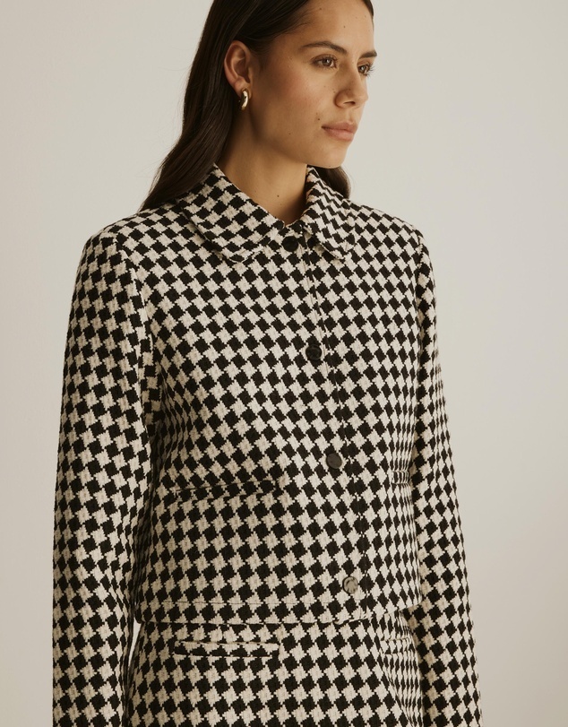 Sophie Houndstooth Jacket