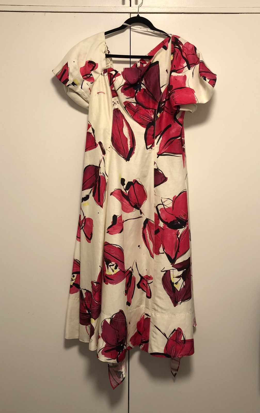 Arista Tulip Sleeve Midi Dress / Size AU12