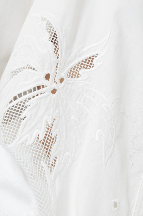 Agua embroidered shirtdress / Size 12AU / Pristine Condition
