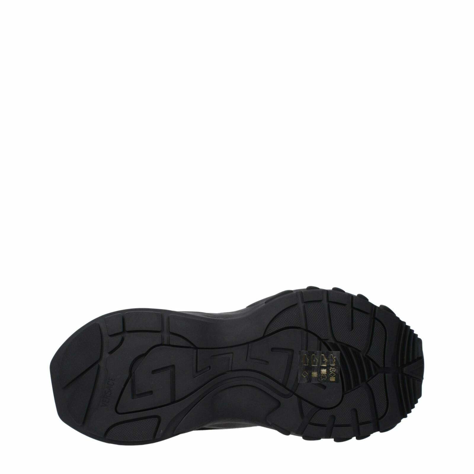 Fabric Athletic Sneakers - Black / EU45/US12