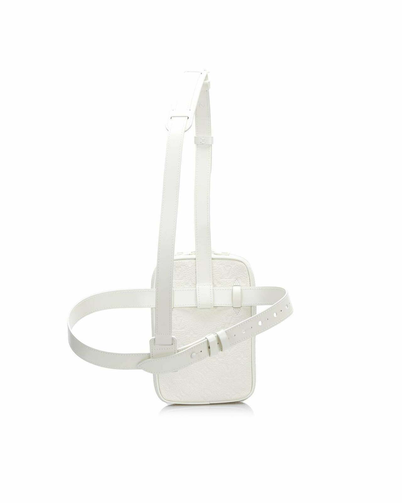 Louis Vuitton White Monogram Leather Bumbag - White / One Size