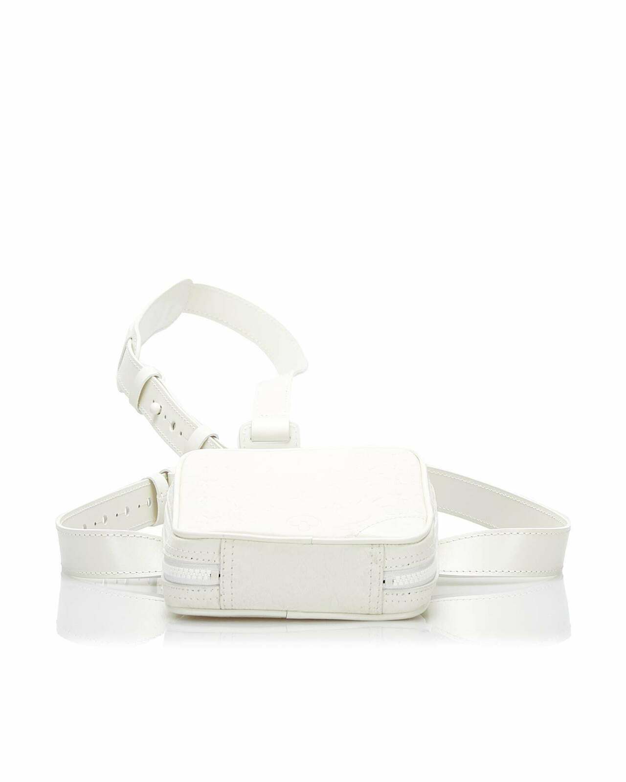 Louis Vuitton White Monogram Leather Bumbag - White / One Size