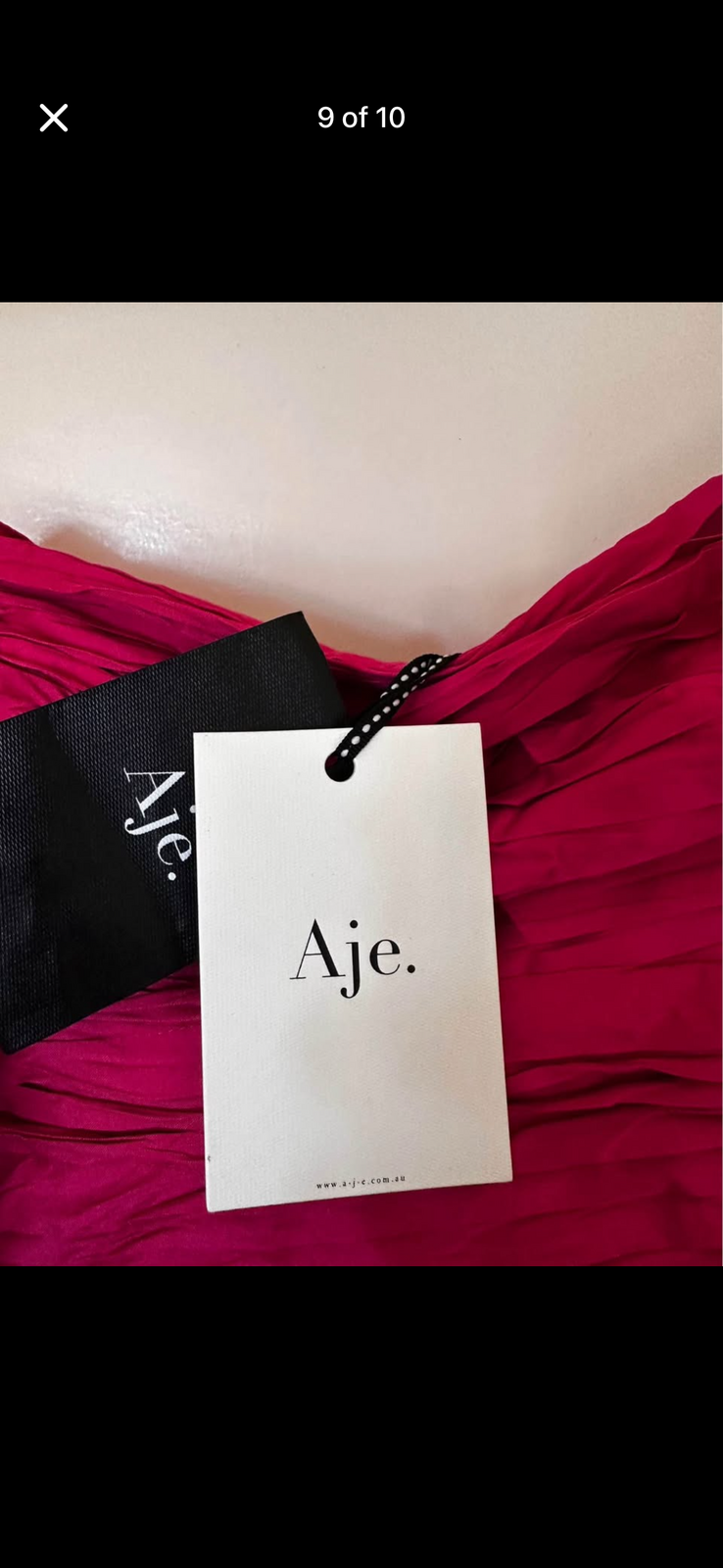 Paciere bubble hem midi dress 16