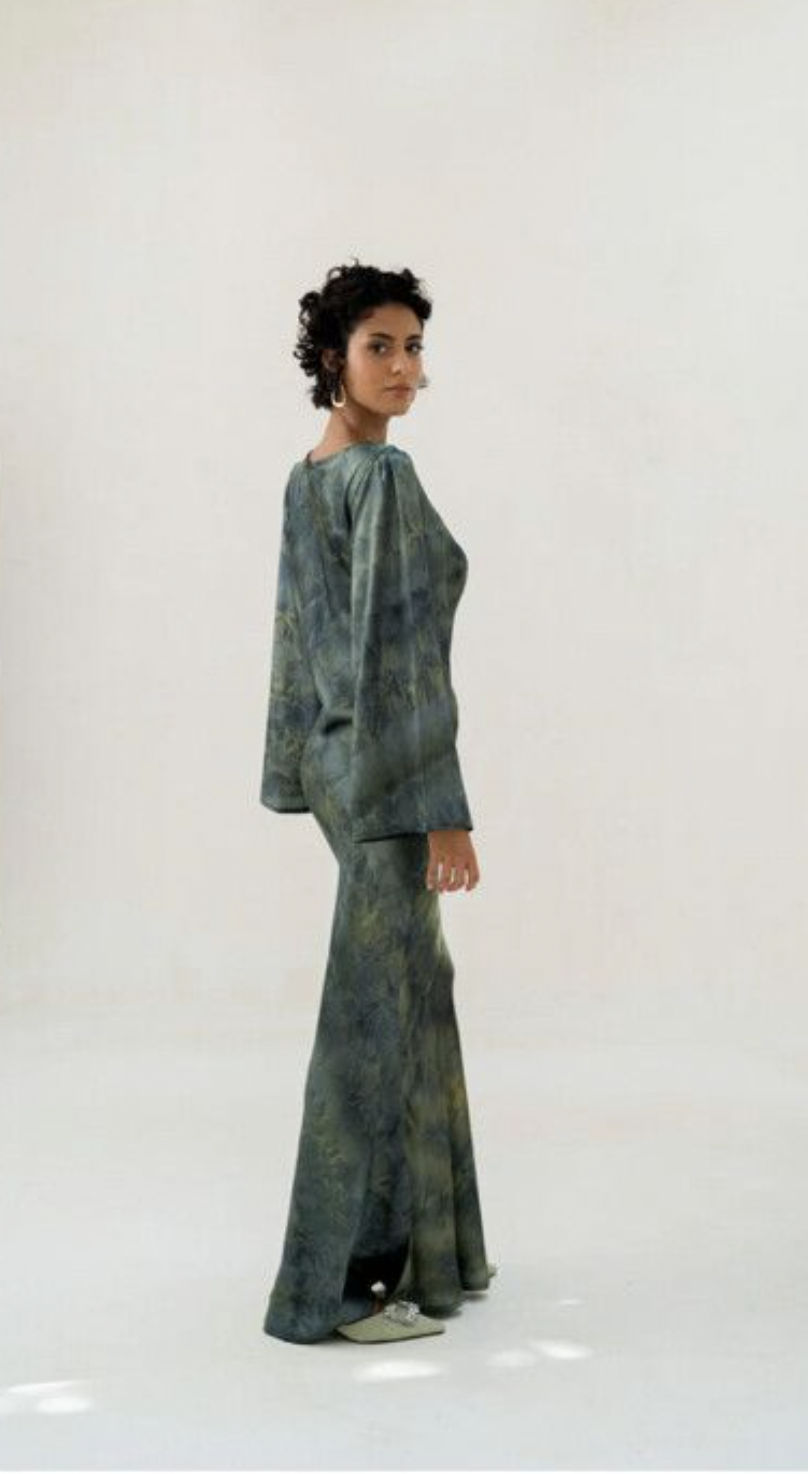 Emerald Green Sea Dress