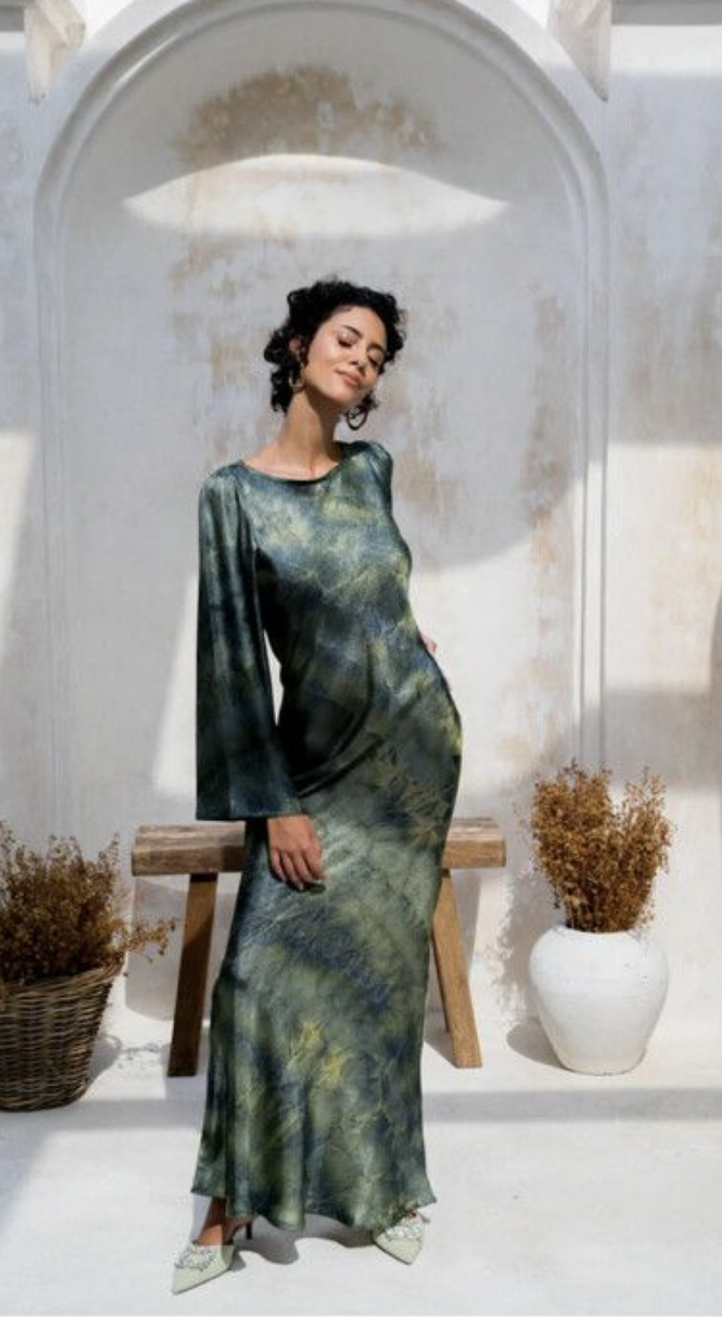 Emerald Green Sea Dress