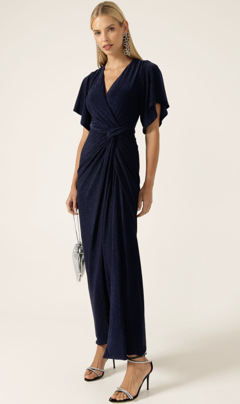 THE EMPORIUM MAXI DRESS IN NAVY