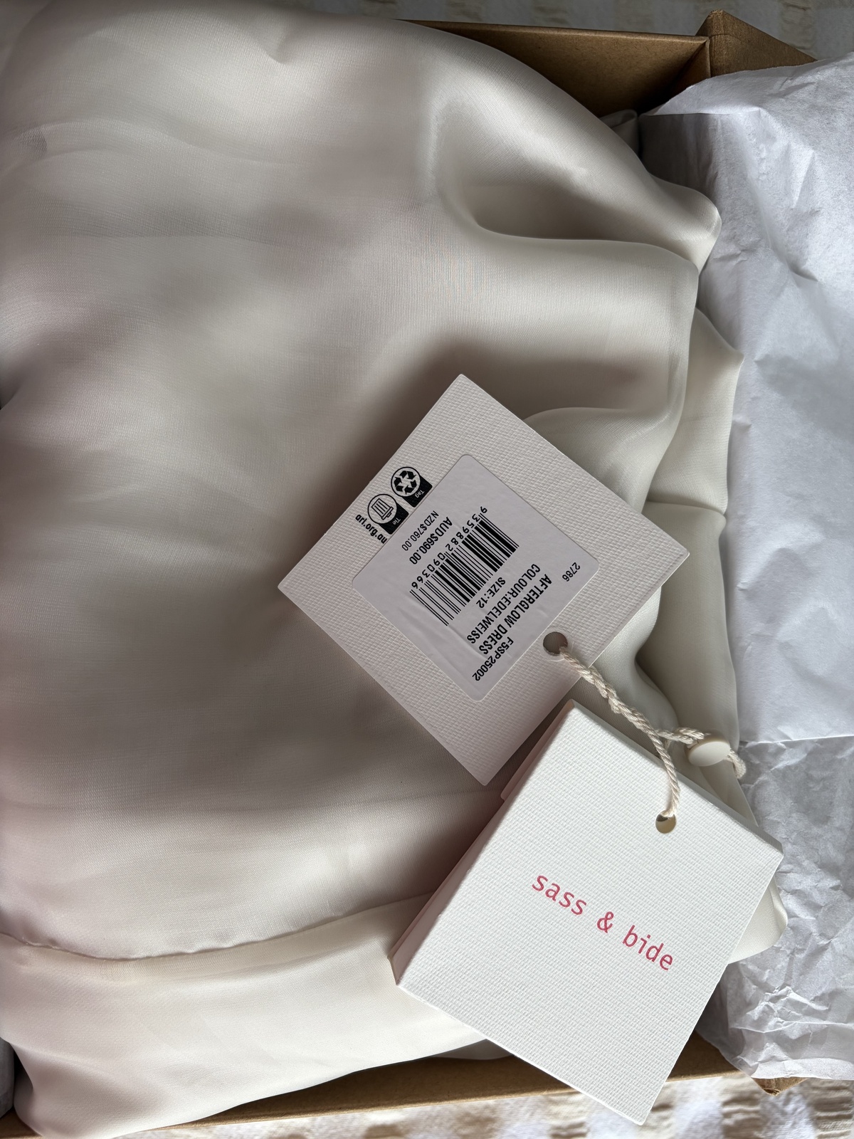  Afterglow Dress Size 12