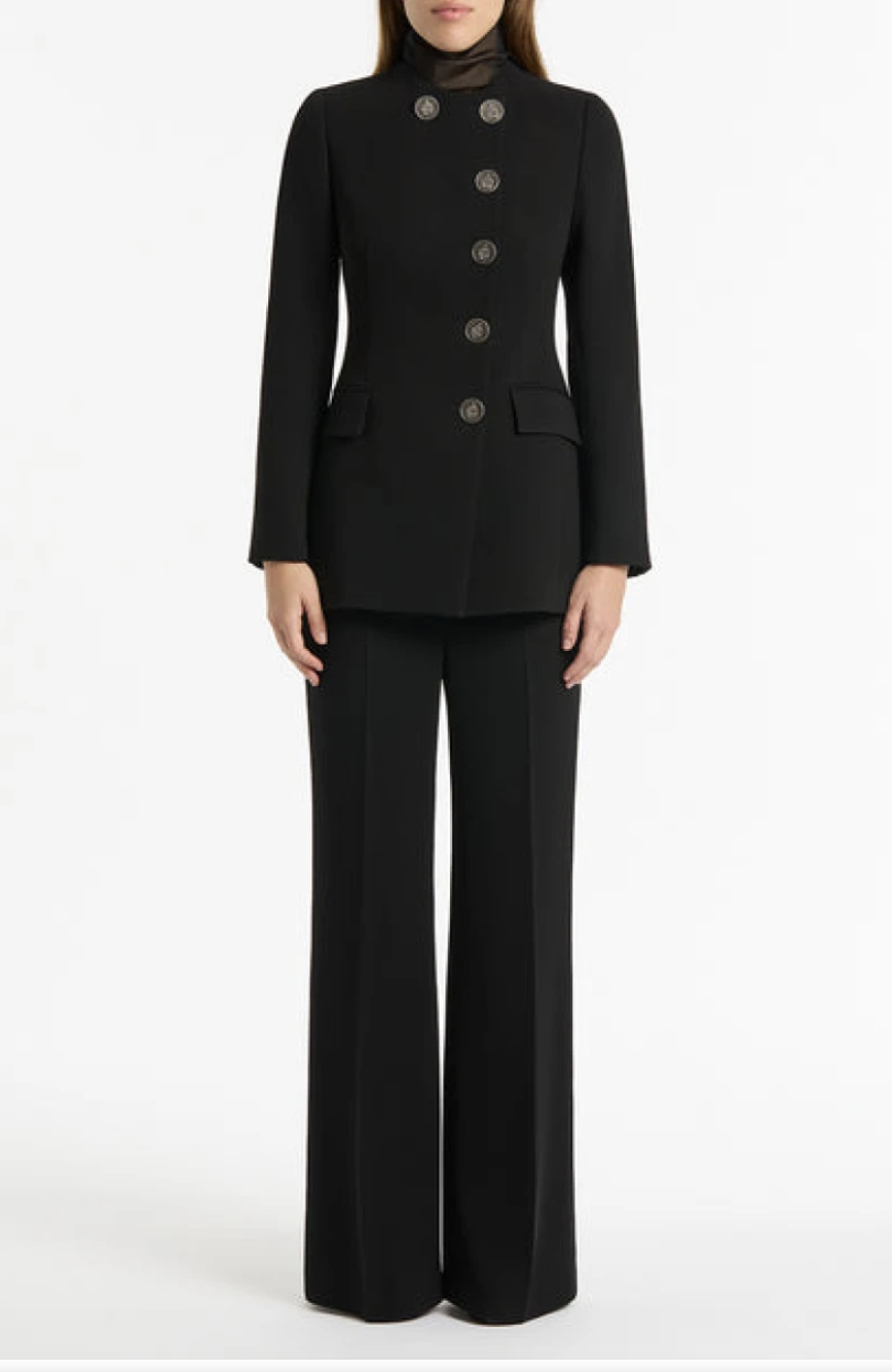 black Moneta crepe jacket, size 14. Sold out everywhere. 