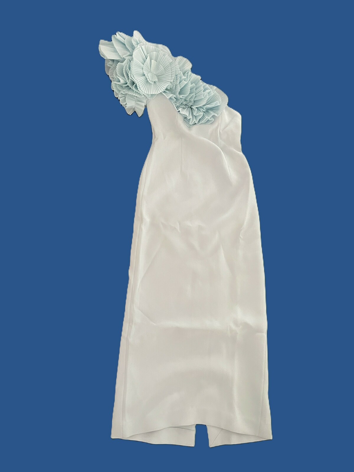 one shoulder midi dress