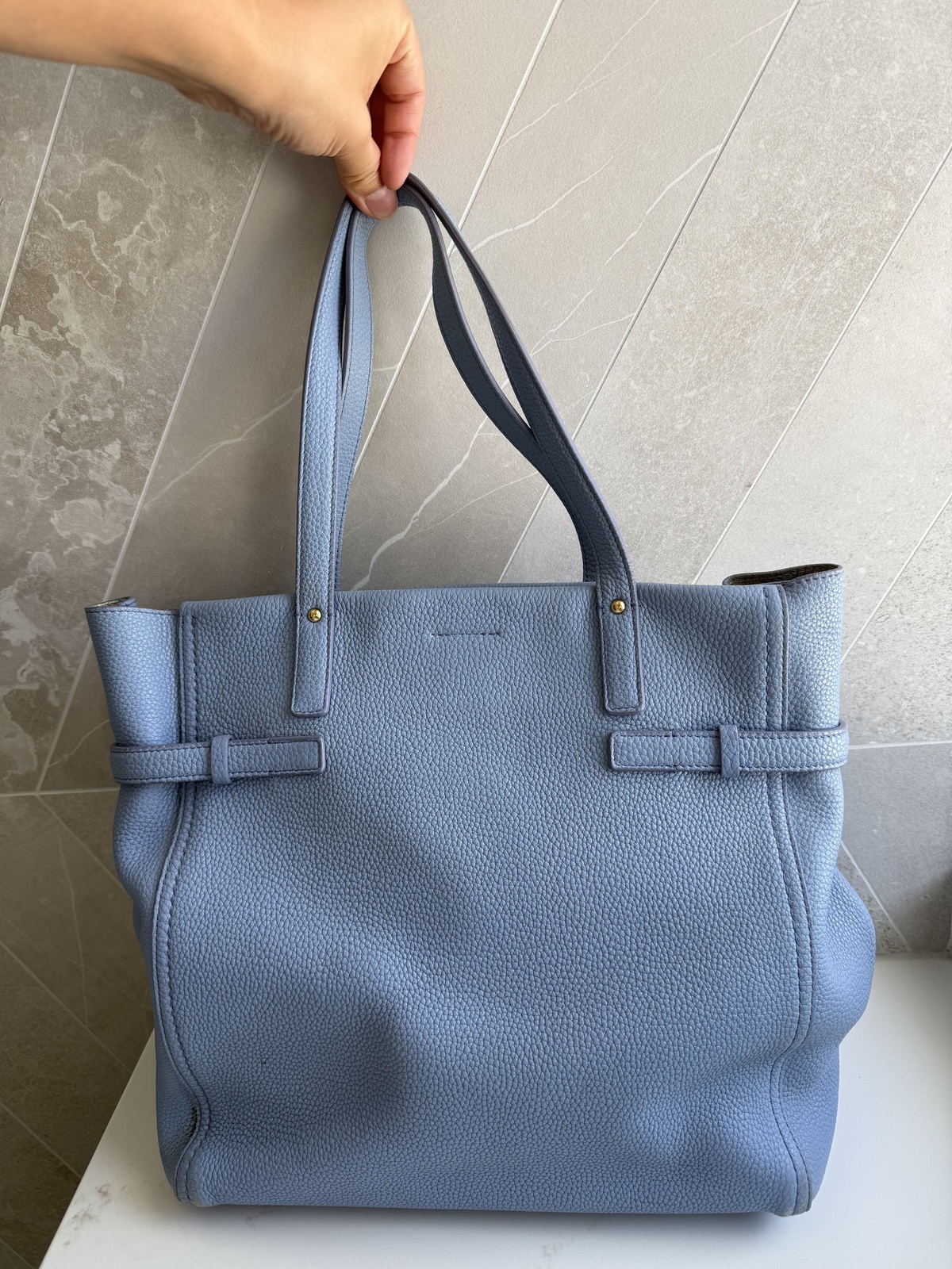 tote bag blue