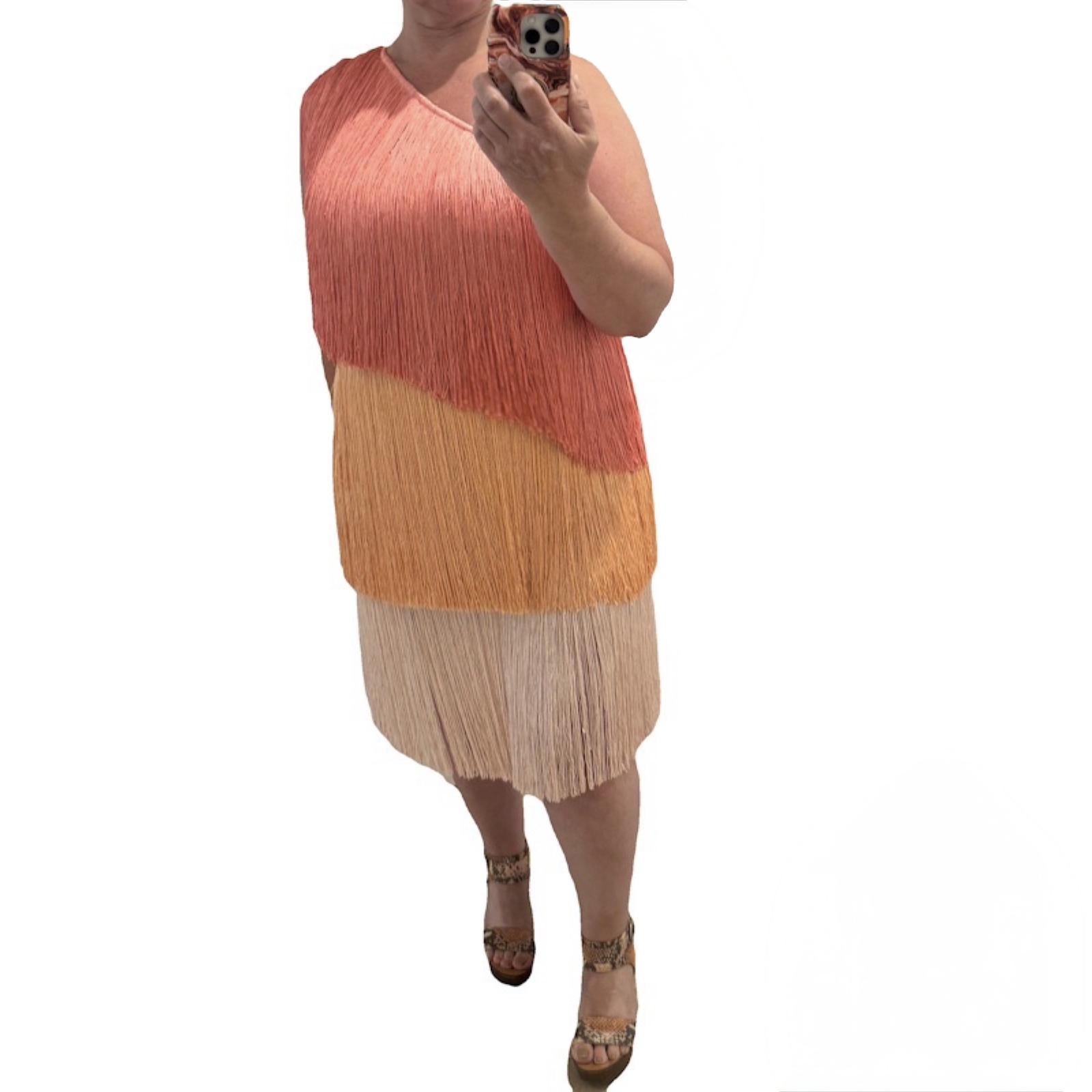 BEYOND COMPARE TASSEL DRESS