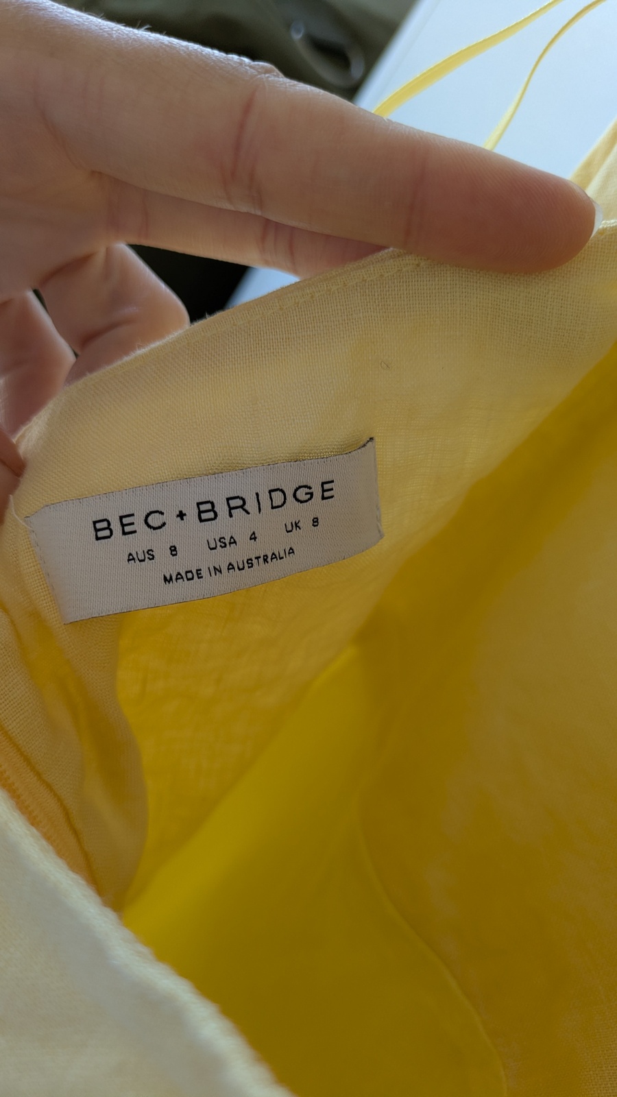 Yellow Maxi Dress - 8