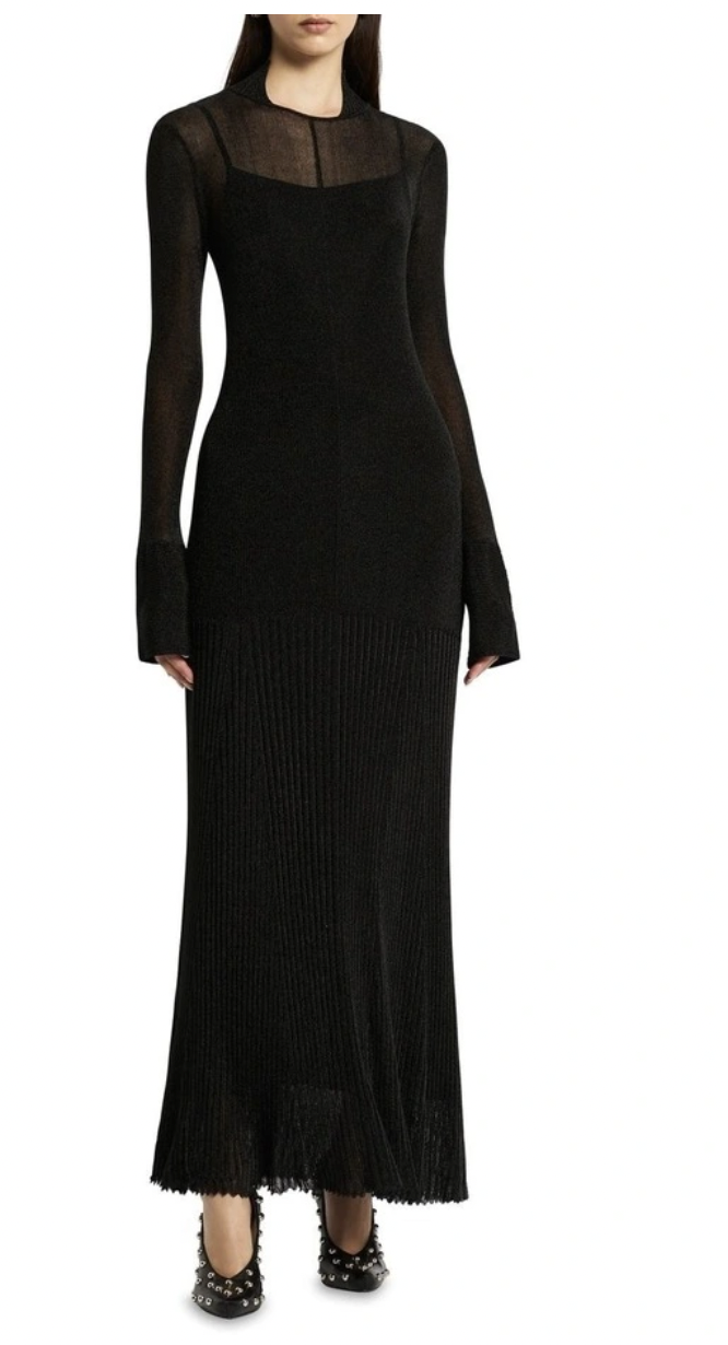 Lotus Long Sleeve Knit Dress