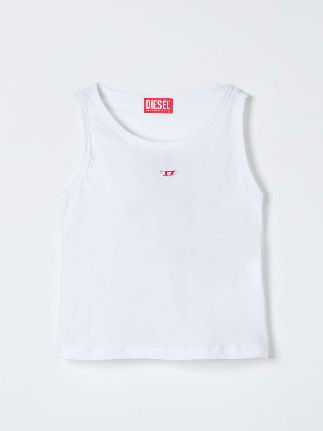 Diesel Tank Top Sleeveless - White / 12 EU