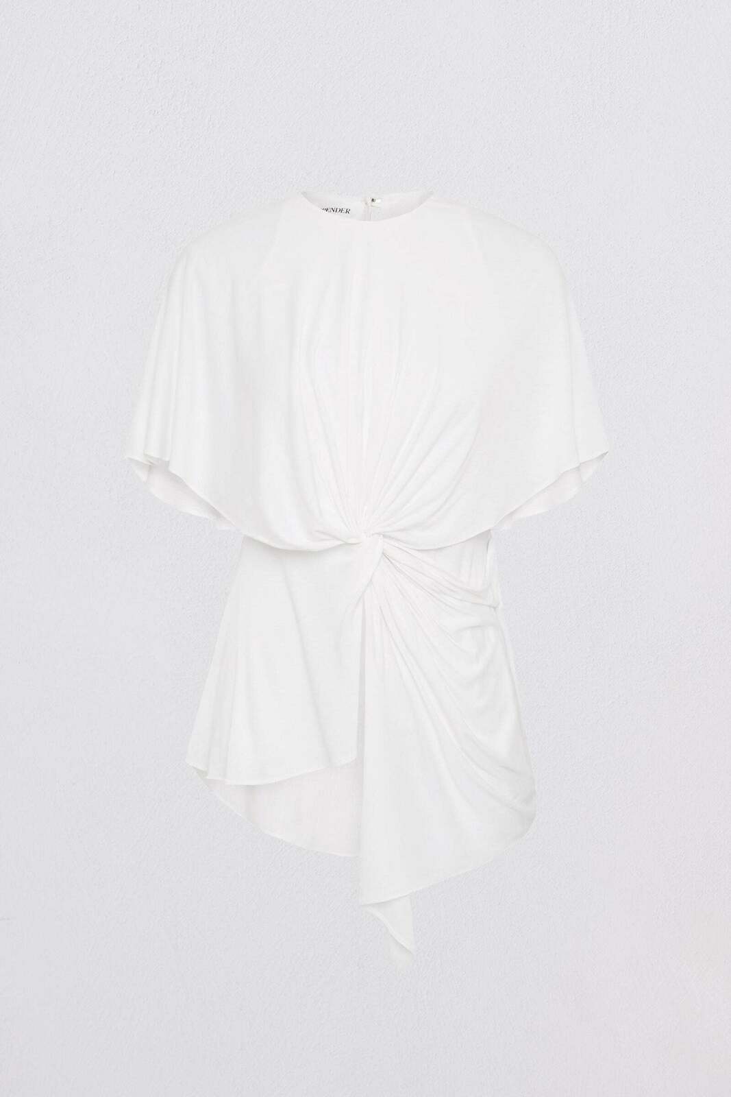 WHITE JERSEY HELENA TOP