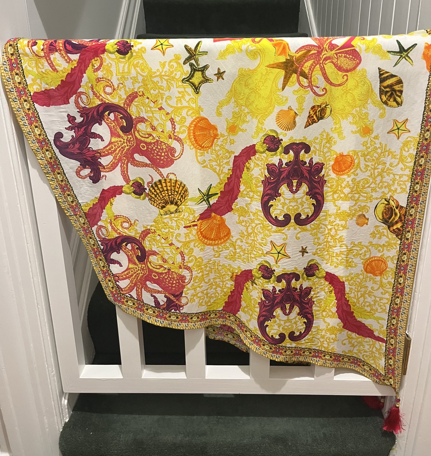 SHORT TASSEL SARONG SQUID SQUAD