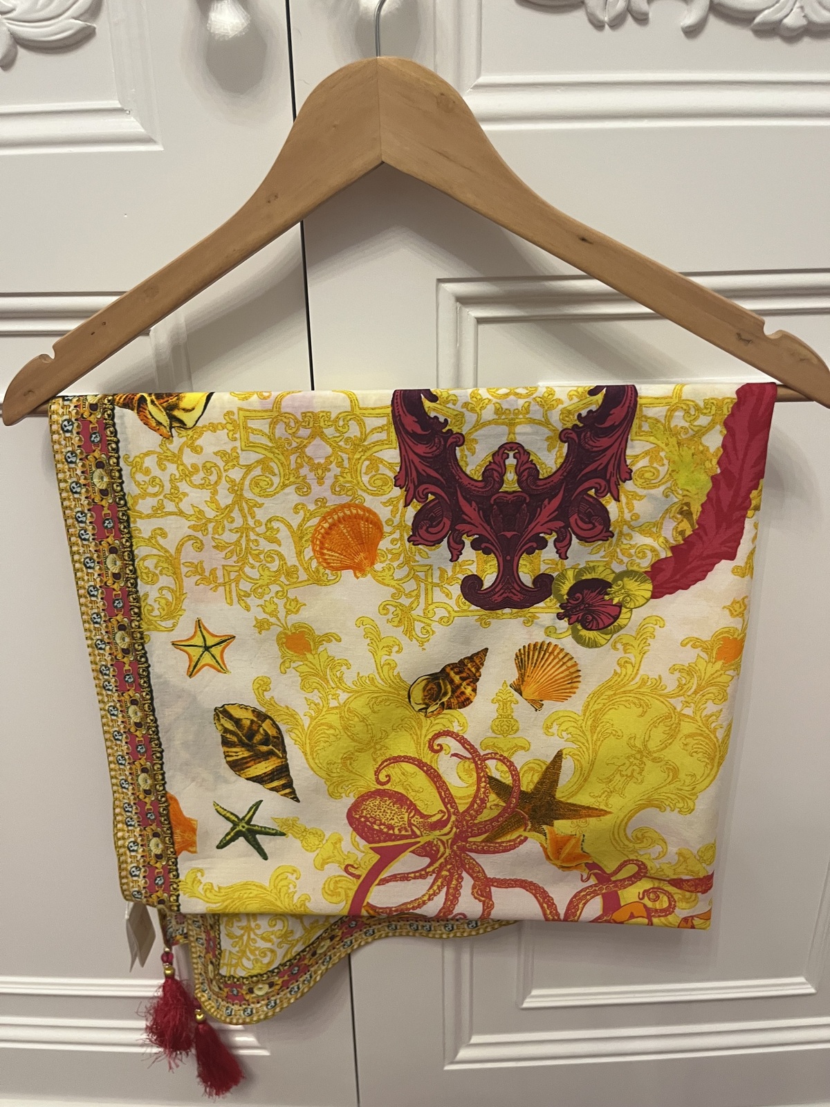 SHORT TASSEL SARONG SQUID SQUAD