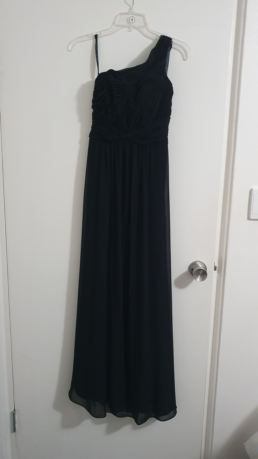 One-Shoulder Chiffon Bridesmaid Formal Dress