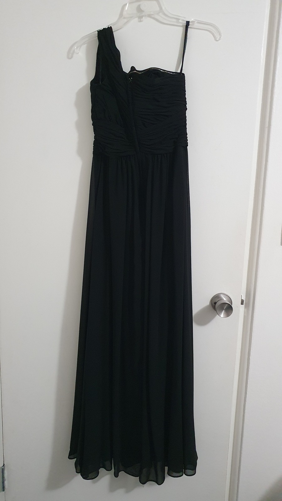 One-Shoulder Chiffon Bridesmaid Formal Dress