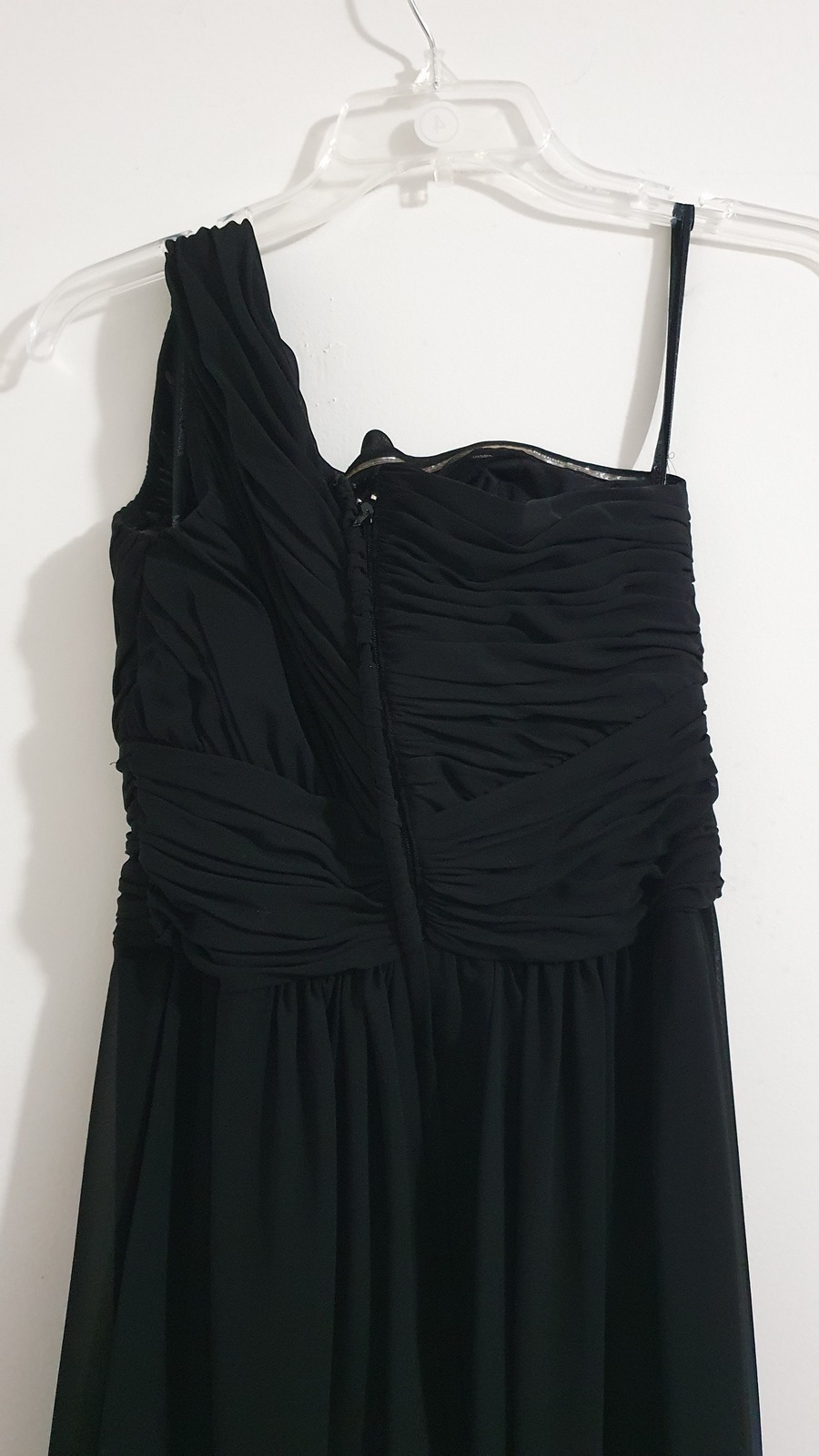 One-Shoulder Chiffon Bridesmaid Formal Dress