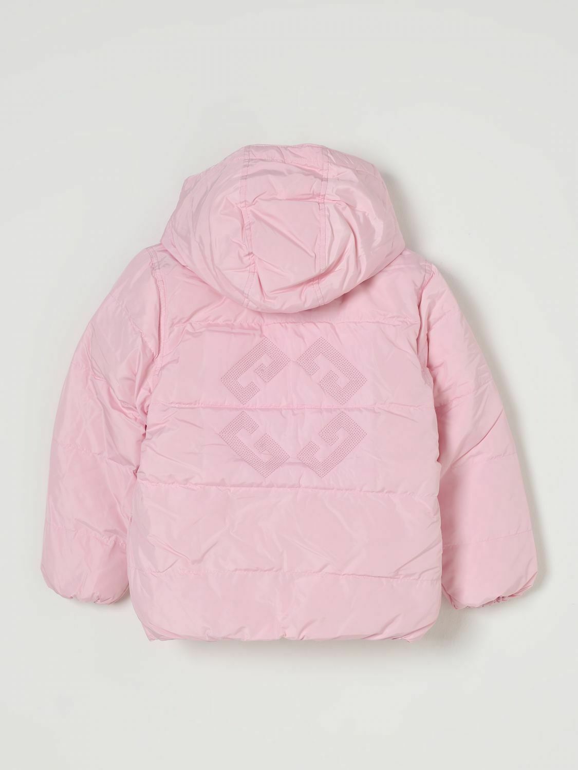 Hooded Padded Jacket - Pink / 12 EU