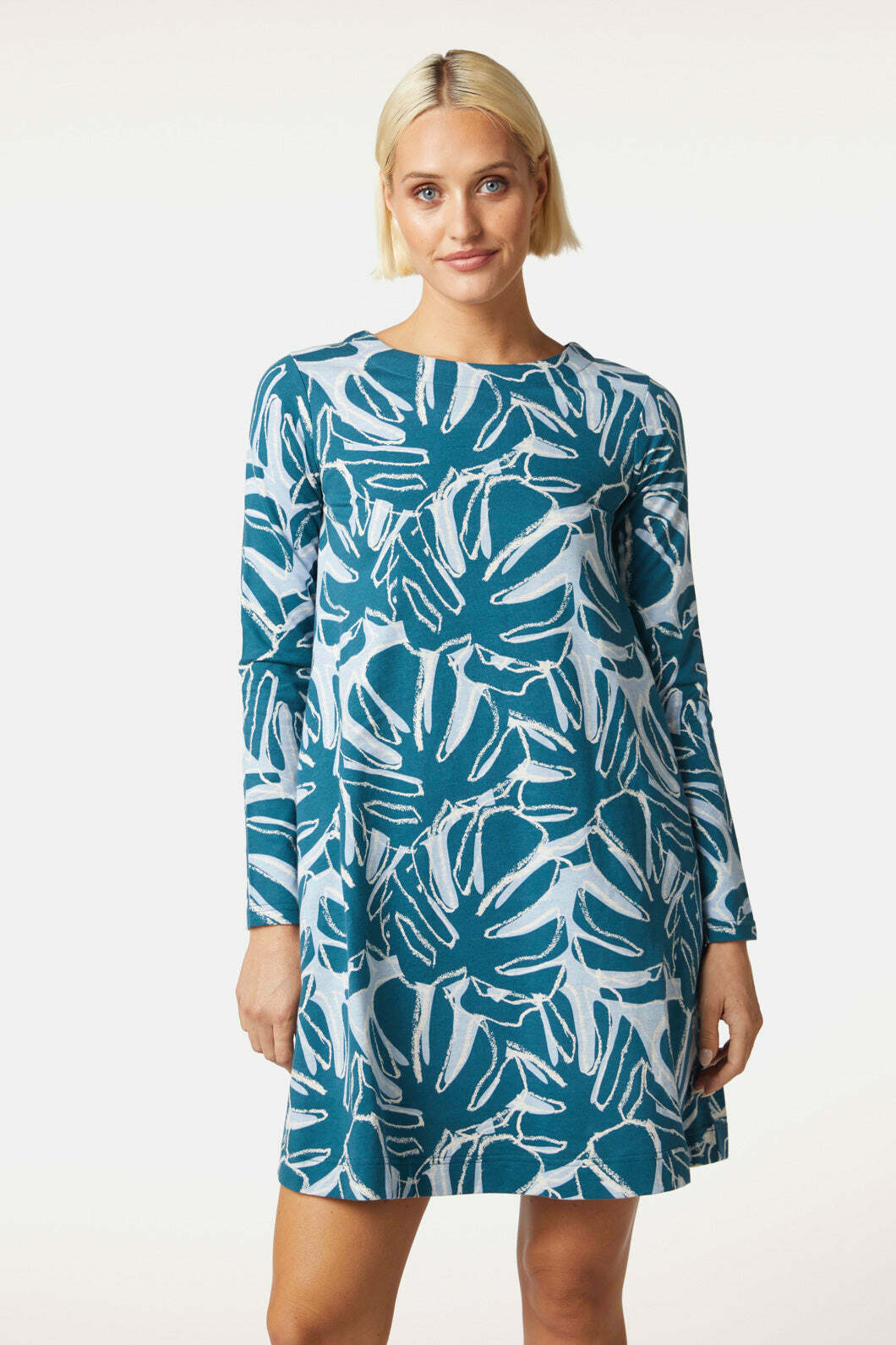 New Leaf Swing Dress